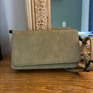 Olive Green Crossbody Bag - Women's Shoulder Bag